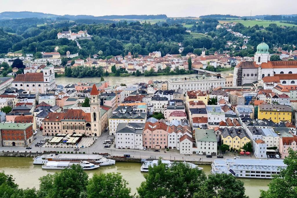 Appartamento "Zauberhaft Wohnen Am Donauufer" Obernzell Esterno foto